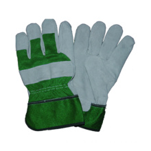 Cow Split Work Glove, Safety Leather Glove, CE Glove